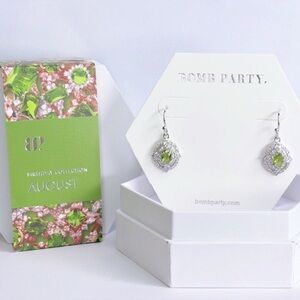 New Bomb Party August “Endless Devotion” Earrings RBP3714